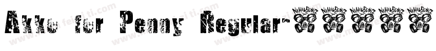 Akko for Penny Regular字体转换